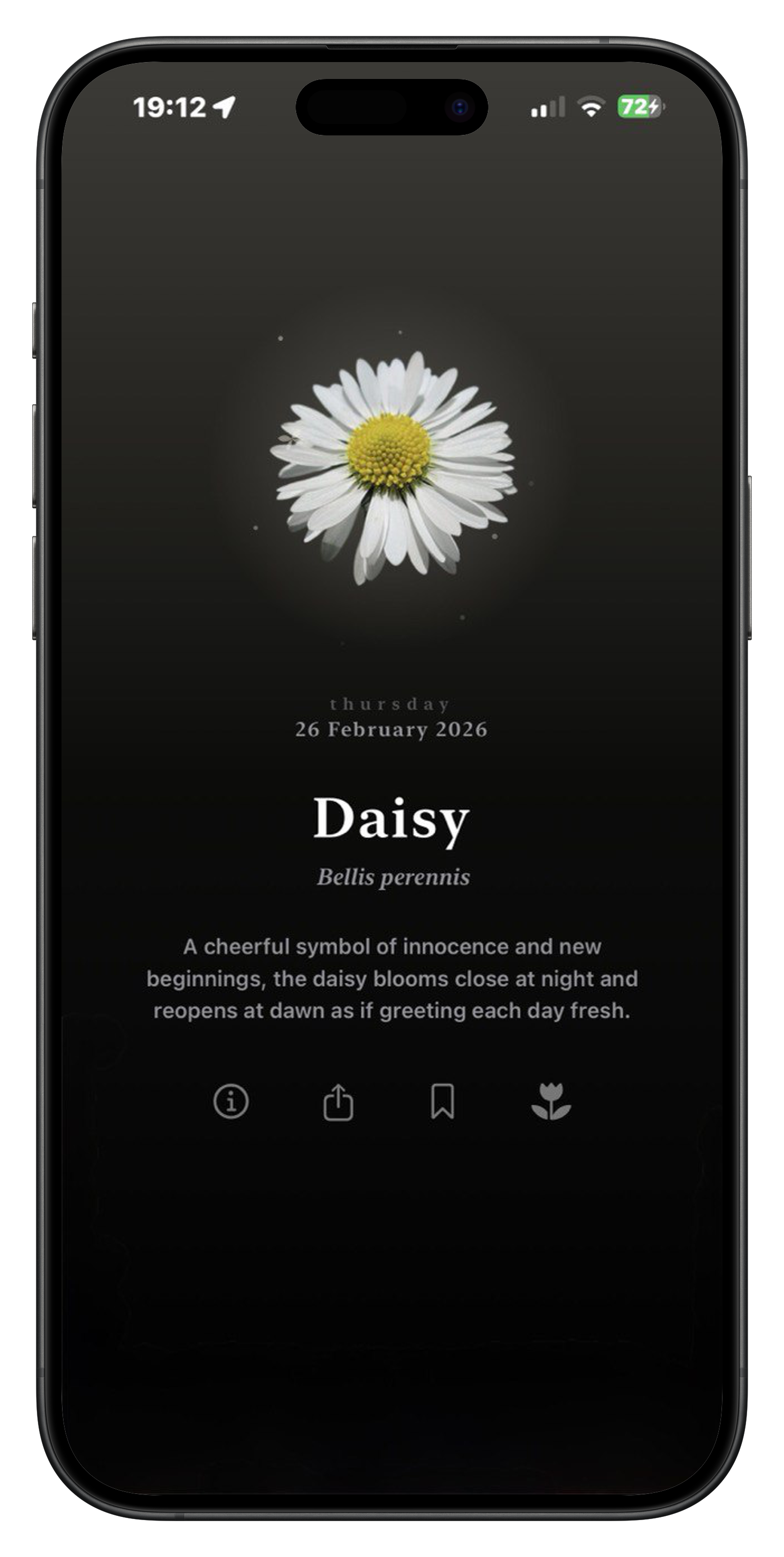 Flora app screenshot